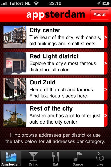 Screenshot of Appsterdam